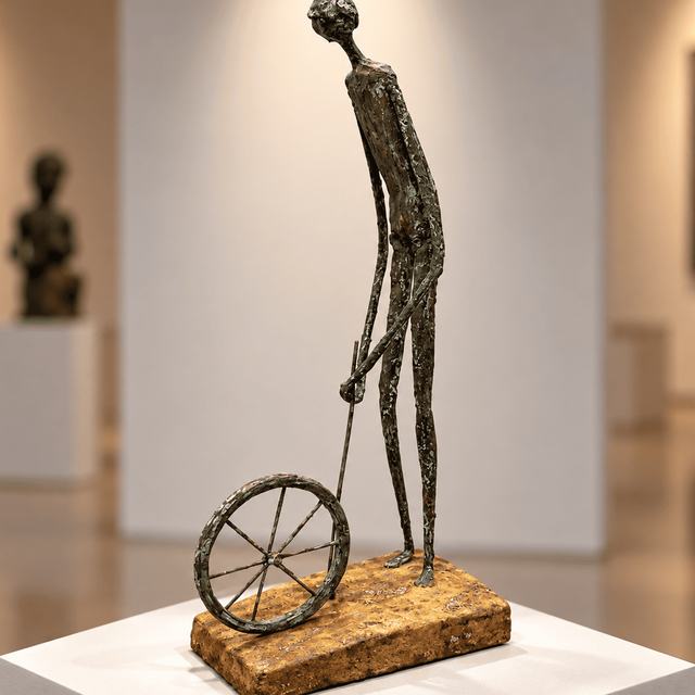 GALGA, obra de Antonio Martínez Ruiz (Óxido)