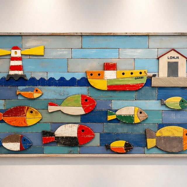 Garrucha, obra de Antonio Martínez Ruiz (WallArt)