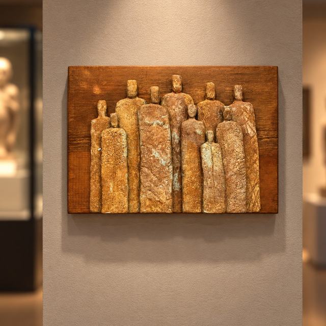 Grupo cerámica, obra de Antonio Martínez Ruiz (Cerámica)