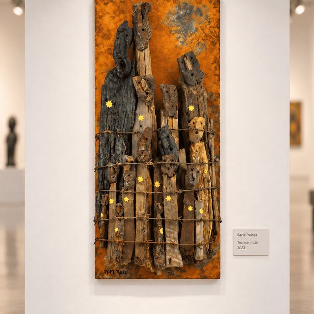 Holocausto, obra de Antonio Martínez Ruiz (WallArt)