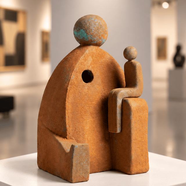 Madre, obra de Antonio Martínez Ruiz (Cerámica)