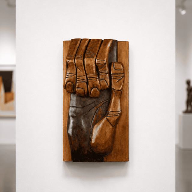 Mano (Guayasamín), obra de Antonio Martínez Ruiz (Homenajes)