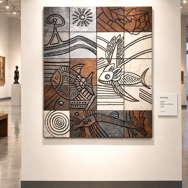 Mares, obra de Antonio Martínez Ruiz (Ensamblada)