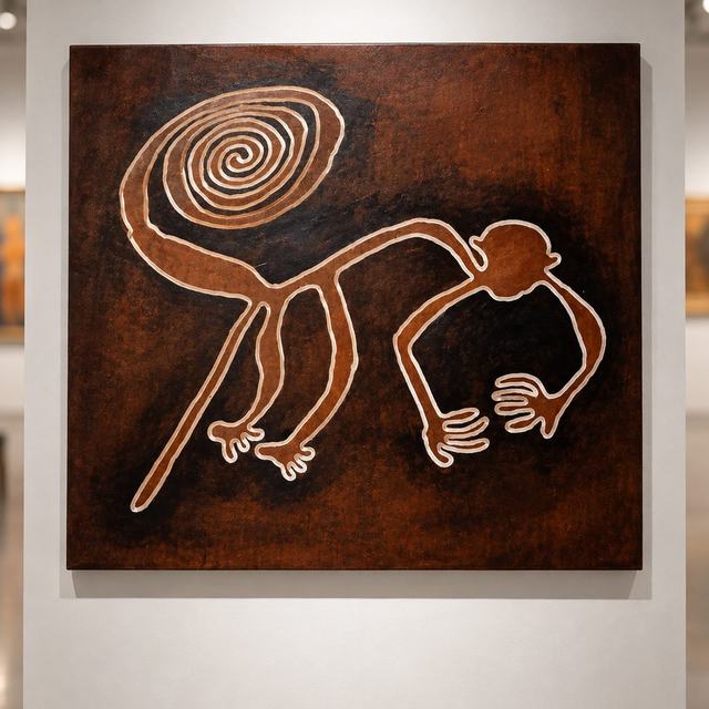 Mono – nazca, obra de Antonio Martínez Ruiz (WallArt)
