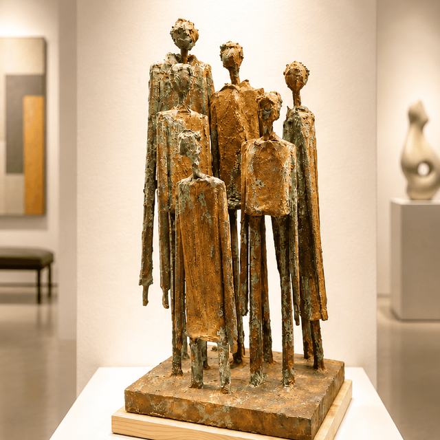SEIS, obra de Antonio Martínez Ruiz (Óxido)