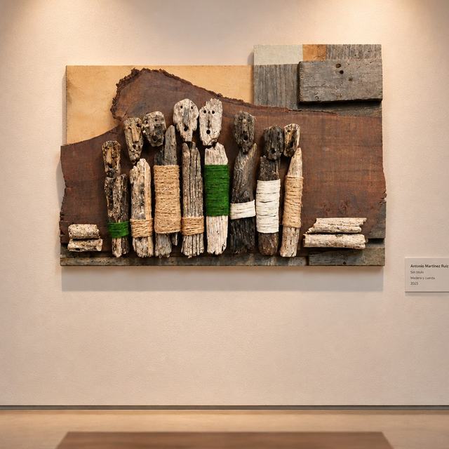 Siete II, obra de Antonio Martínez Ruiz (WallArt)