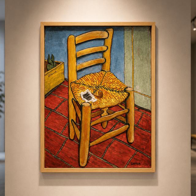 Silla (Van Gogh), obra de Antonio Martínez Ruiz (Homenajes)