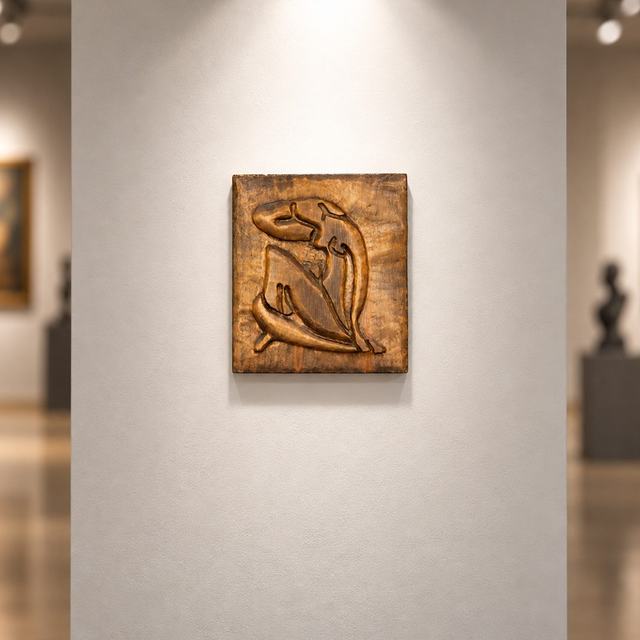 Silueta, obra de Antonio Martínez Ruiz (Tallada)