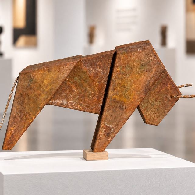 Toro 102, obra de Antonio Martínez Ruiz (Toros)