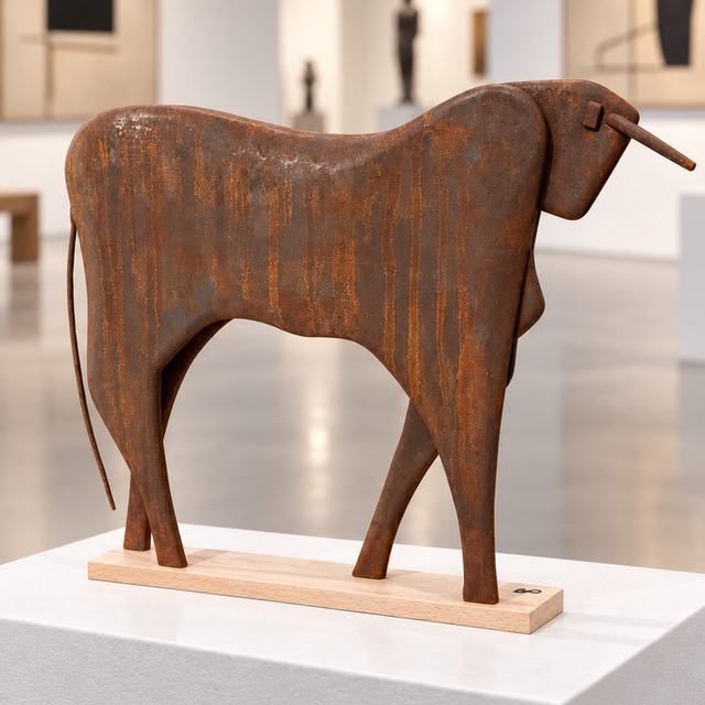 Toro 102, obra de Antonio Martínez Ruiz (Toros)
