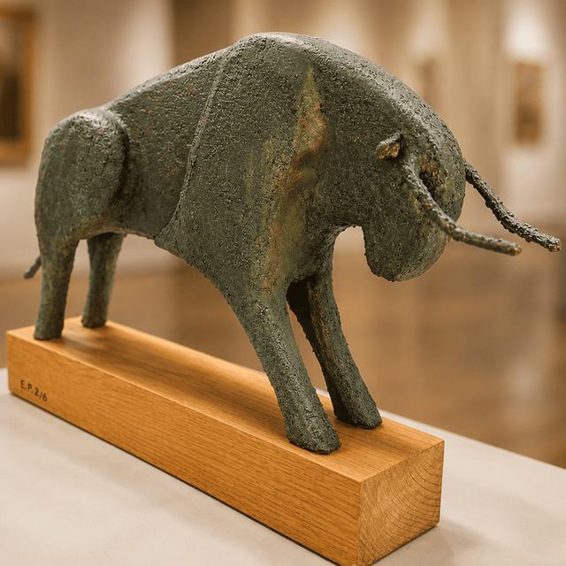 Toro 18, obra de Antonio Martínez Ruiz (Toros)