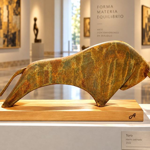 Toro 27, obra de Antonio Martínez Ruiz (Toros)