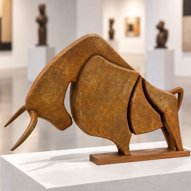 Toro 43, obra de Antonio Martínez Ruiz (Toros)