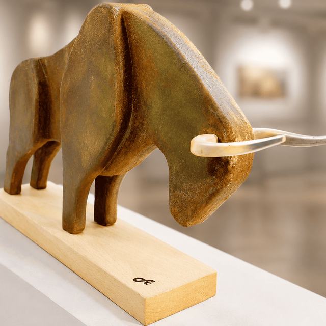Toro 58, obra de Antonio Martínez Ruiz (Toros)