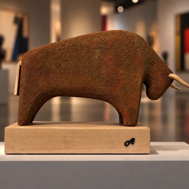 Toro 87, obra de Antonio Martínez Ruiz (Toros)