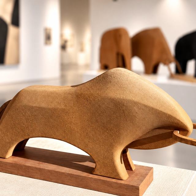 Toro 91  II, obra de Antonio Martínez Ruiz (Toros)