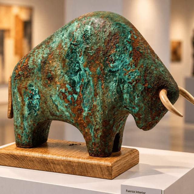 TORO ANTONIO, obra de Antonio Martínez Ruiz (Toros)