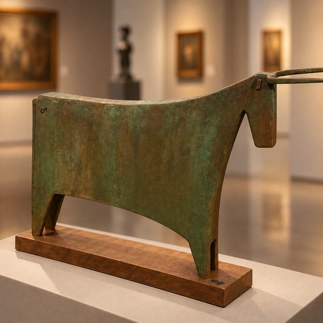 Toro grande, obra de Antonio Martínez Ruiz (Toros)