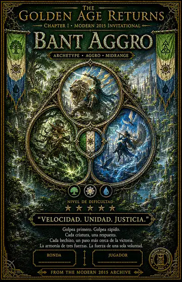 Portada del mazo Bant Aggro