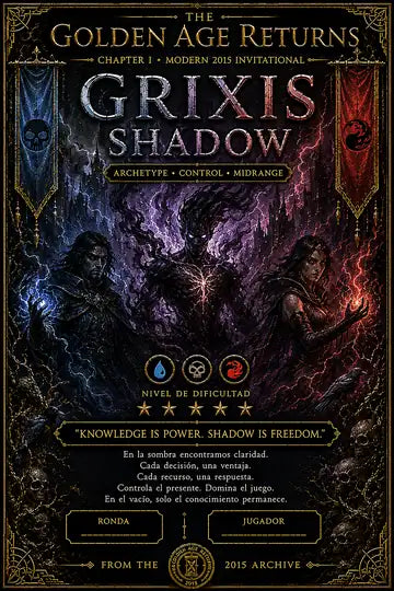 Portada del mazo Grixis Shadow