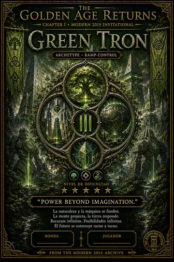 Portada del mazo Green Tron
